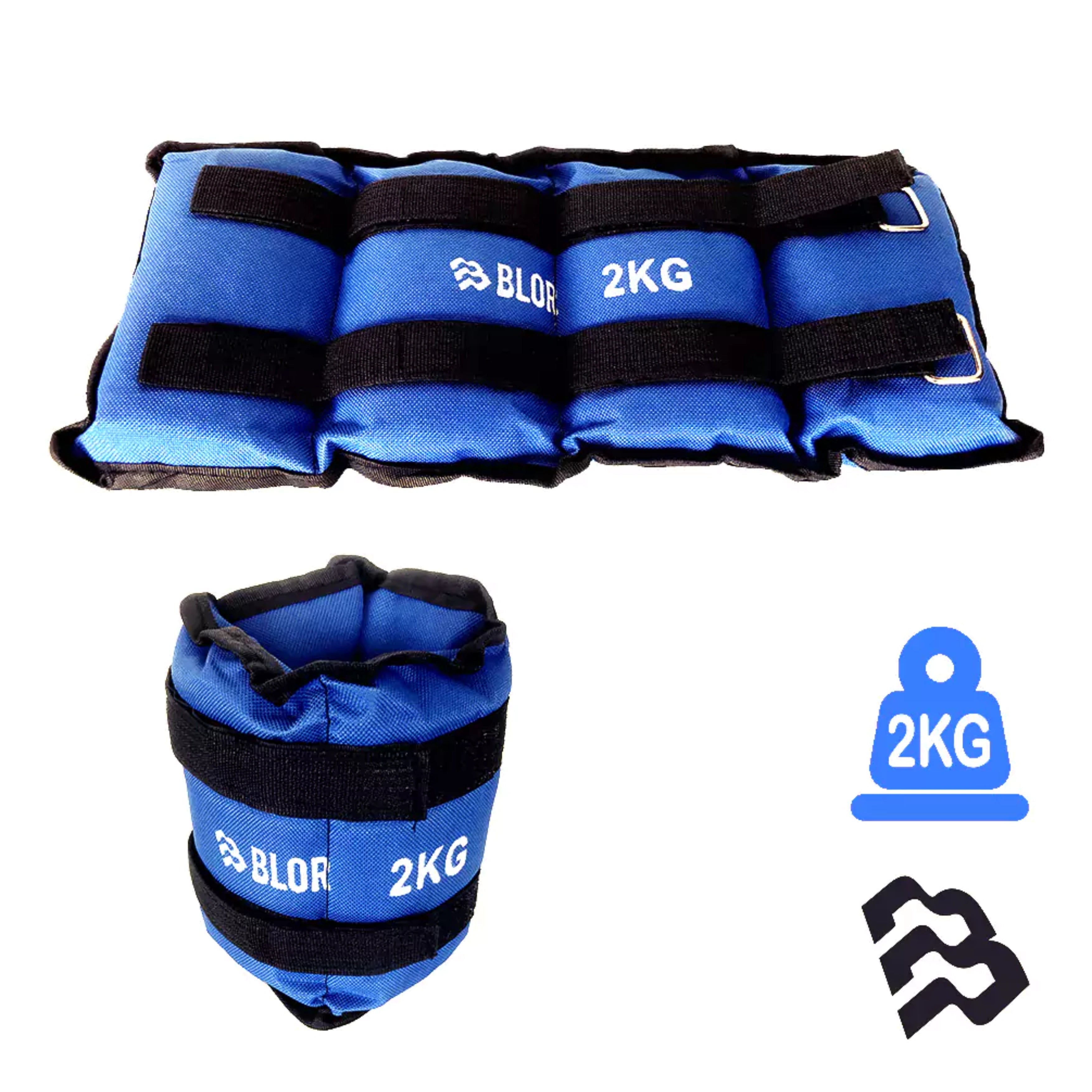 BLOR Adjustable Weighted Ankle Weights