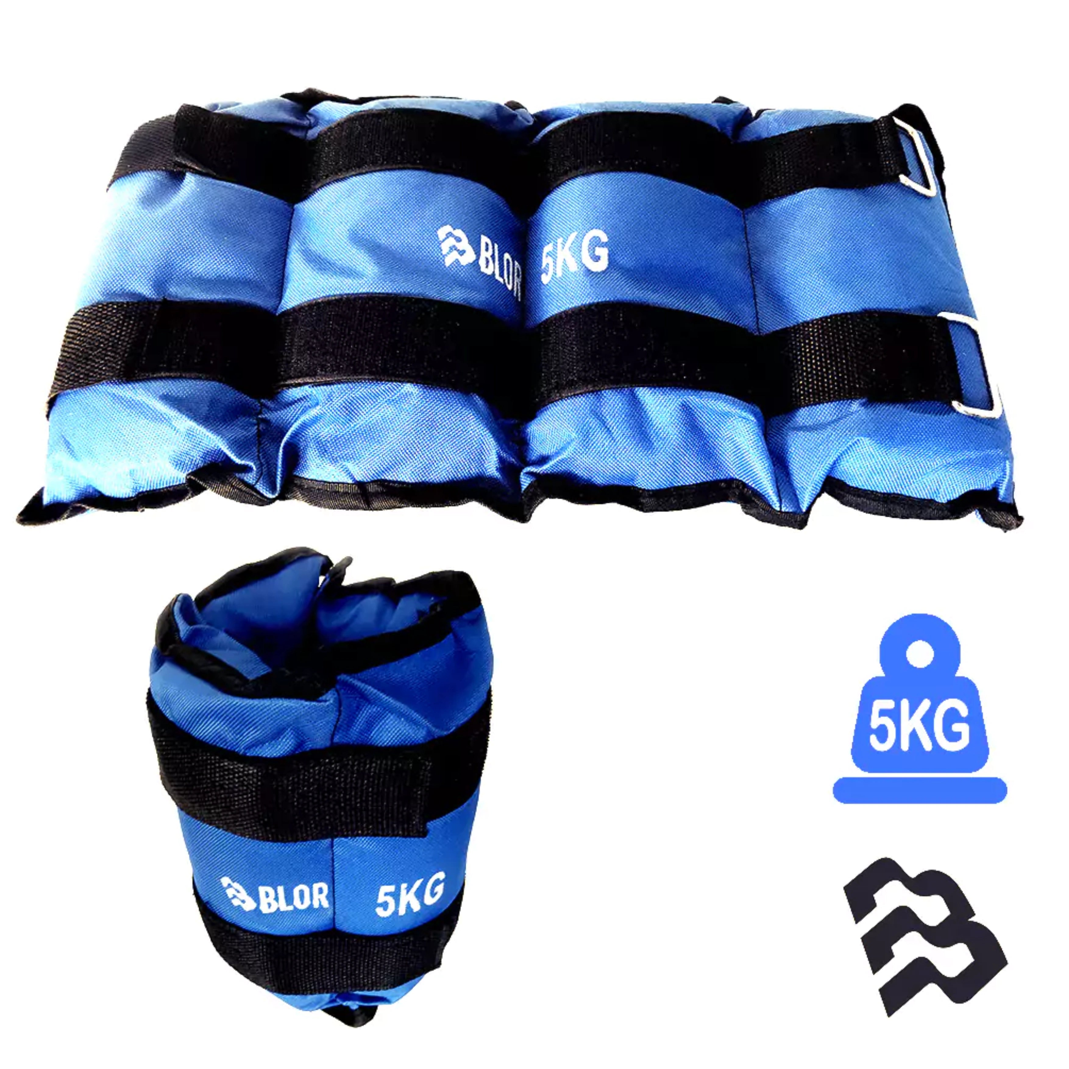 BLOR Adjustable Weighted Ankle Weights
