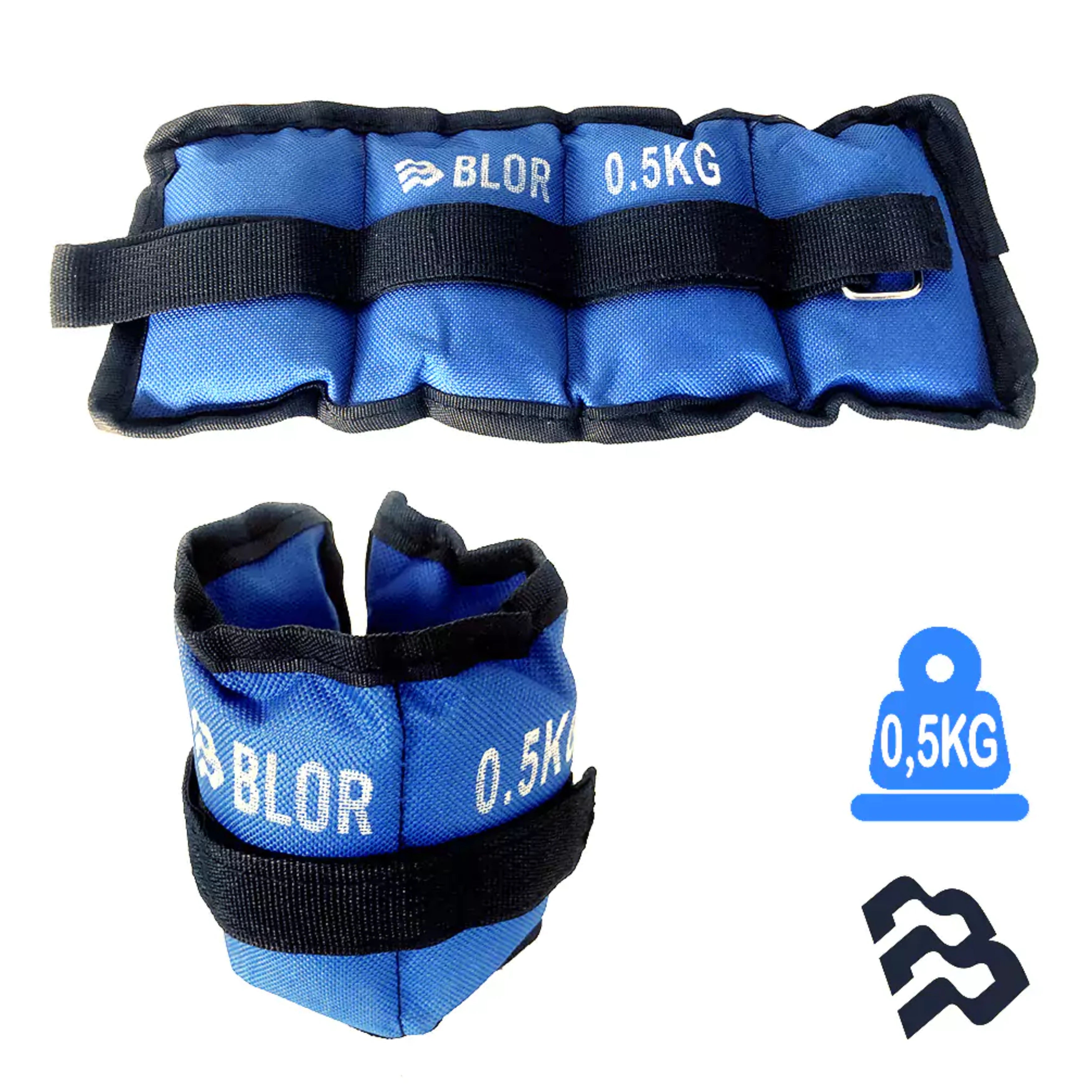 BLOR Adjustable Weighted Ankle Weights