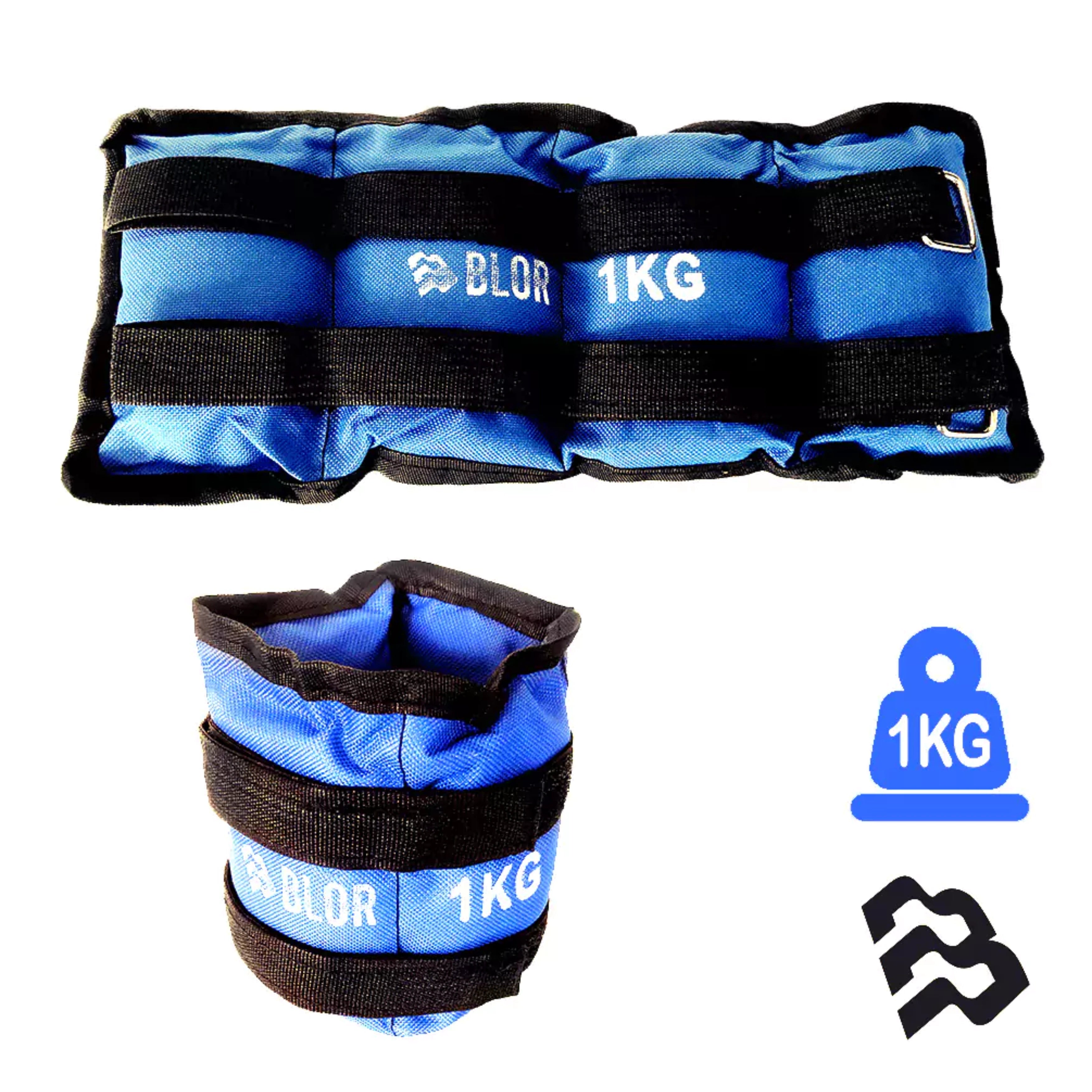 BLOR Adjustable Weighted Ankle Weights