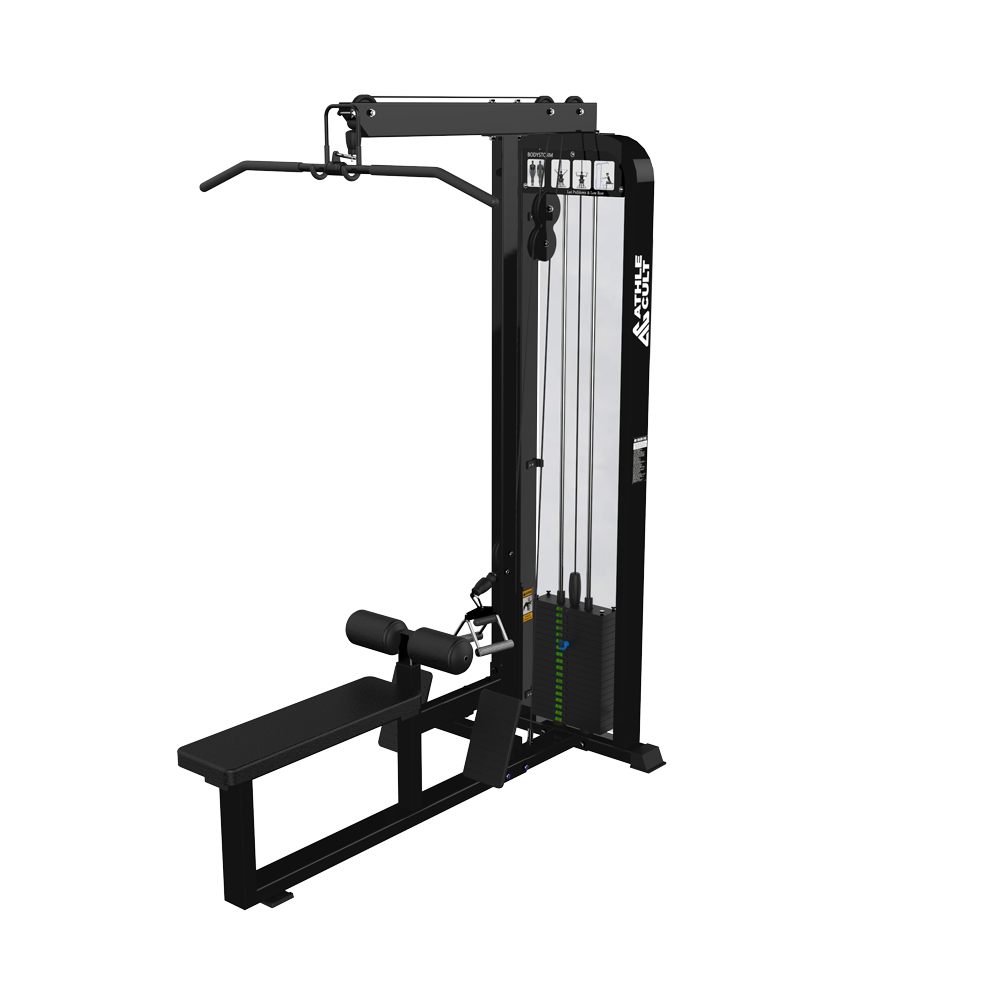 Lat pulldown & low row